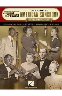 Coperta cărții 'The Great American Songbook - The Singers: E-Z Play Today Volume 284 - Hal Leonard Corp'