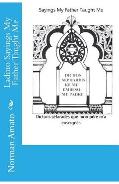 Coperta cărții 'Ladino Sayings My Father Taught Me - Gerry Katzenberg'