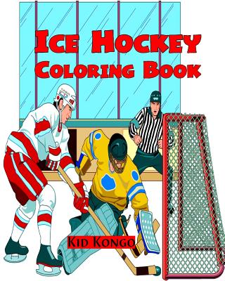 Ice Hockey Coloring Book - Kid Kongo