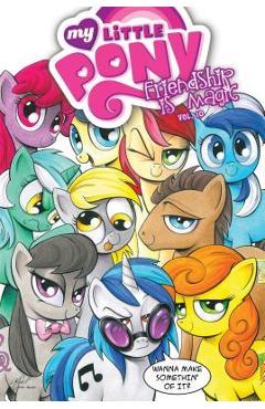 Coperta cărții 'My Little Pony: Friendship Is Magic: Vol. 10 - Katie Cook'