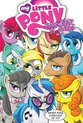 Coperta cărții 'My Little Pony: Friendship Is Magic: Vol. 10 - Katie Cook'