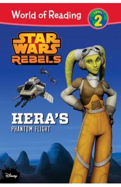 Coperta cărții 'Star Wars Rebels: Hera's Phantom Flight - Elizabeth Schaefer'