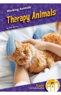 Coperta cărții 'Therapy Animals - Julie Murray'