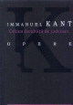 Coperta cărții 'Critica facultatii de judecare - Immanuel Kant'