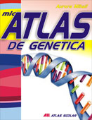 Coperta cărții 'Mic atlas de genetica - Aurora Mihail'