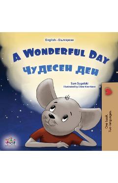 Coperta cărții 'A Wonderful Day (English Bulgarian Bilingual Children's Book) - Sam Sagolski'