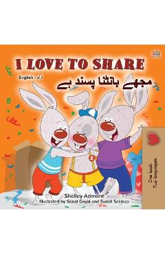 Poza produsului I Love to Share (English Urdu Bilingual Book for Kids) - Shelley Admont