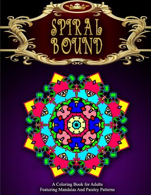 SPIRAL BOUND MANDALA COLORING BOOK - Vol.1: women coloring books for adults - Jangle Charm
