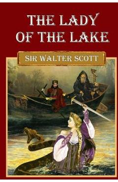 Coperta cărții 'The Lady of the Lake - Sir Walter Scott'