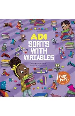 Coperta cărții 'Adi Sorts with Variables - Caroline Karanja'