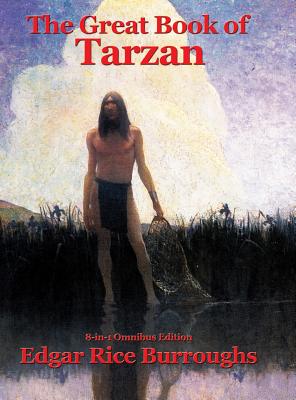 Coperta cărții 'The Great Book of Tarzan - Edgar Rice Burroughs'