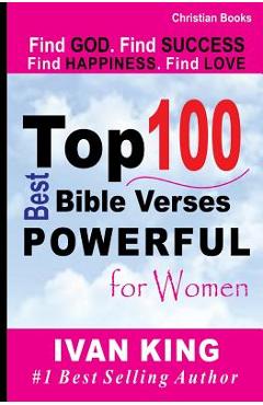 Coperta cărții 'Christian Books: Top 100 Most-Read Bible Verses [Christian] - Ivan King'