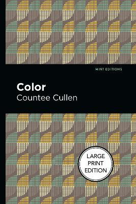 Color: Large Print Edition - Countee Cullen