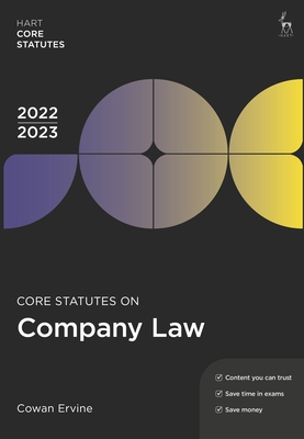 Core Statutes on Company Law 2022-23 - Cowan Ervine