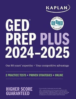GED Test Prep Plus 2024-2025: Includes 2 Full Length Practice Tests, 1000+ Practice Questions, and 60 Hours of Online Video Instruction - Caren Van Slyke