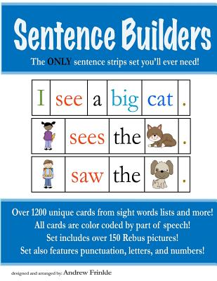 Sentence Builders: The ONLY Sentence Strips Set You'll Ever Need! - Andrew Frinkle