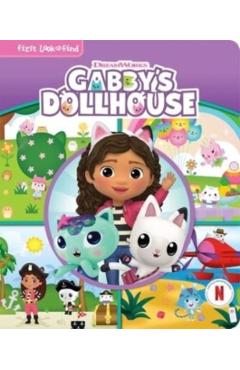 DreamWorks Gabby's Dollhouse: First Look and Find - Pi Kids