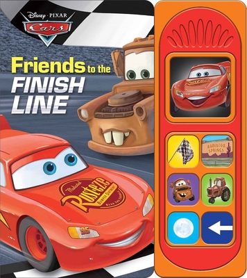 Disney Pixar Cars: Friends to the Finish Line Sound Book [With Battery] - Pi Kids