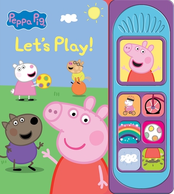 Coperta cărții 'Peppa Pig: Let's Play! Sound Book [With Battery] - Pi Kids'