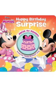 Disney Junior Minnie: Happy Birthday Surprise Sound Book [With Battery]