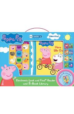 Peppa Pig: Me Reader Jr Electronic Look and Find Reader and 8-Book Library  Sound Book Set [With Battery] - Pi Kids - 9781503735002 - Libris