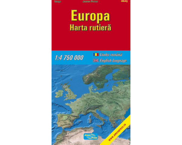 Coperta cărții 'Europa - Harta Rutiera'