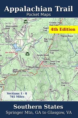 Appalachian Trail Pocket Maps - Southern States - K. Scott Parks