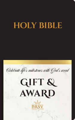 NRSV Updated Edition Gift & Award Bible (Imitation Leather, Black) - National Council Of Churches