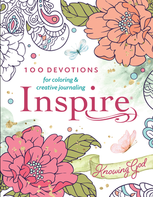 Inspire: Knowing God: 100 Devotions for Coloring and Creative Journaling - Tyndale