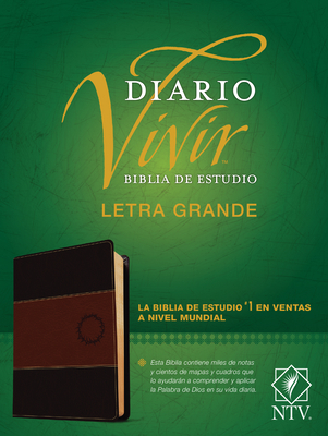 Biblia de Estudio del Diario Vivir Ntv, Letra Grande - Tyndale Bible