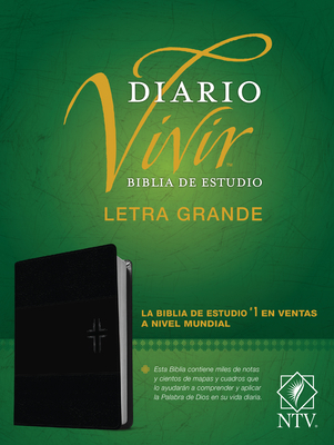 Biblia de Estudio del Diario Vivir Ntv, Letra Grande - Tyndale Bible