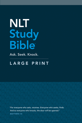 NLT Study Bible Large Print (Red Letter, Hardcover) - Tyndale