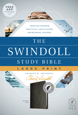 The Swindoll Study Bible NLT, Large Print - Tyndale