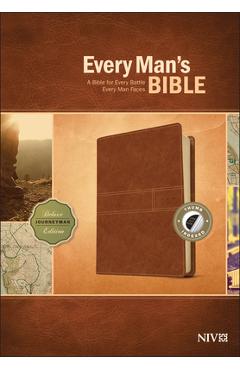 Coperta cărții 'Every Man's Bible NIV, Deluxe Journeyman Edition - Tyndale'
