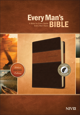 Every Man's Bible NIV, Deluxe Heritage Edition, Tutone - Tyndale