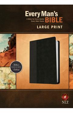 Poza produsului Every Man's Bible-NLT-Large Print - Tyndale