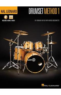 Coperta cărții 'Hal Leonard Drumset Method - Book 1 Book/Online Media - Kennan Wylie'