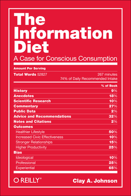 The Information Diet: A Case for Conscious Comsumption - Clay A. Johnson