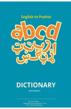 Poza produsului English to Pashto Dictionary with Phonetics: Pashto dictionary with phonetics - Amir Khan