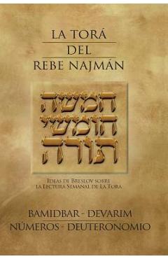 Coperta cărții 'La Tora del Rebe Najman - Numeros/Deuteronomio - BaMidbar/Devarim: Ideas de Breslov sobre la lectura semanal de la Tora'
