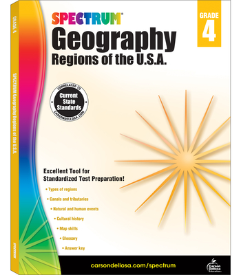 Spectrum Geography, Grade 4: Regions of the U.S.A. - Spectrum