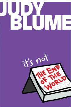 Coperta cărții 'It's Not the End of the World - Judy Blume'