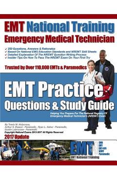 Coperta cărții 'EMT National Training EMT Practice Questions & Study Guide - Arthur S. Reasor'
