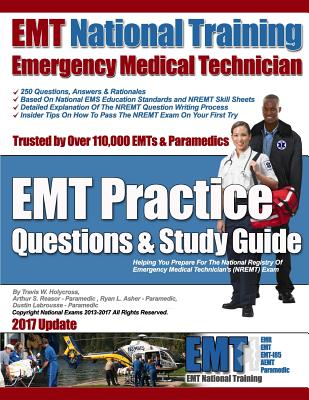 Coperta cărții 'EMT National Training EMT Practice Questions & Study Guide - Arthur S. Reasor'