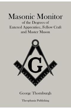 Coperta cărții 'Masonic Monitor - George Thornburgh'