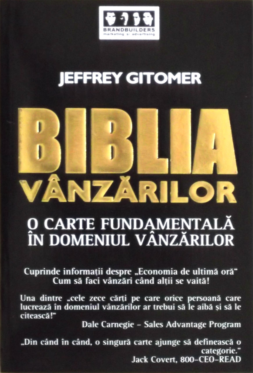 Biblia vanzarilor - Jeffrey Gitomer