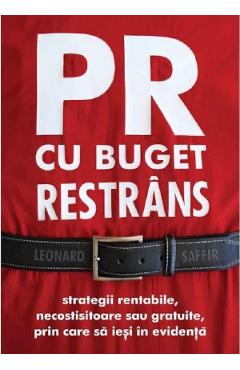 Poza produsului PR cu buget restrans - Leonard Saffir