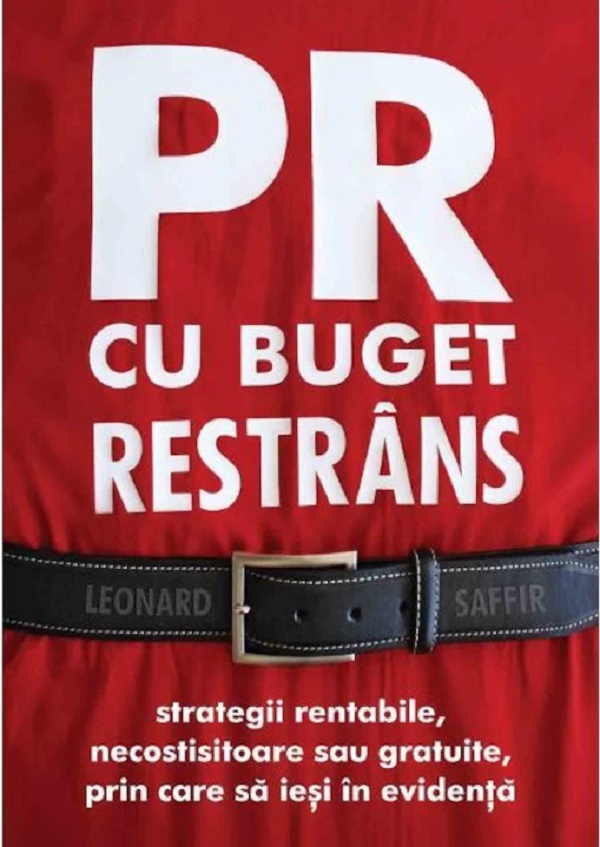 PR cu buget restrans - Leonard Saffir