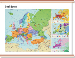 Statele Europei Cartographia 1:14 000 000