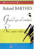 Gradul zero al scriiturii - Roland Barthes